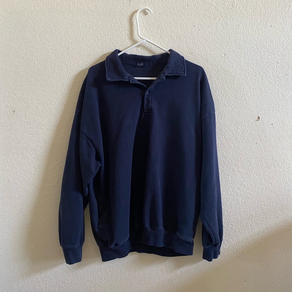 Navy blue sweater